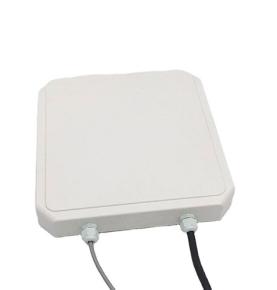UHF RFID pikamaa R2000 kiibiga 9dbi ümmarguse polarisatsiooniga antennilugeja