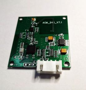 2.4G RFID aktiivse manustatud mooduli TTL-taseme 2.4GHz lugejamooduli tehase hulgimüük