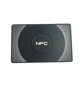 Roostevabast terasest NFC visiitkaart NFC liikmekaart