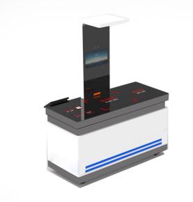 Restorani söökla visuaalne arveldussüsteem AI visuaalne intelligentne arveldussüsteem uuenduslikud seadmed