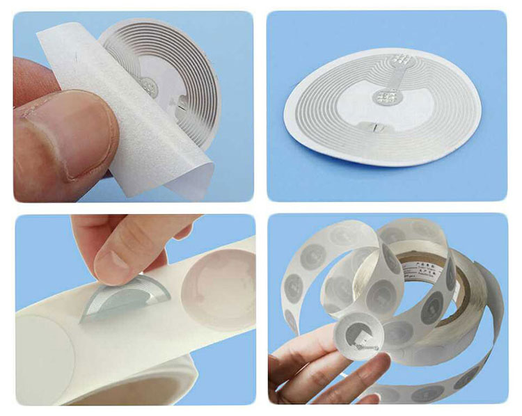 NTAG215 NFC tühi kleebis