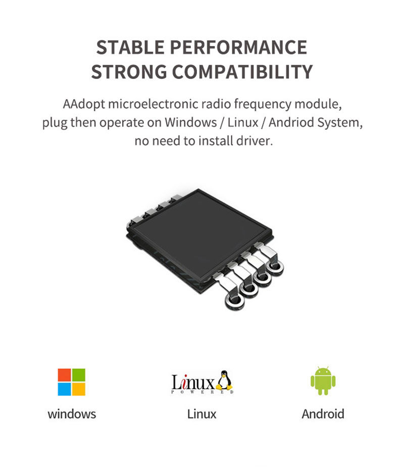 Kontaktivaba USB RFID-kaardilugeja lauale 125 kHz kaartidele ja siltidele 3