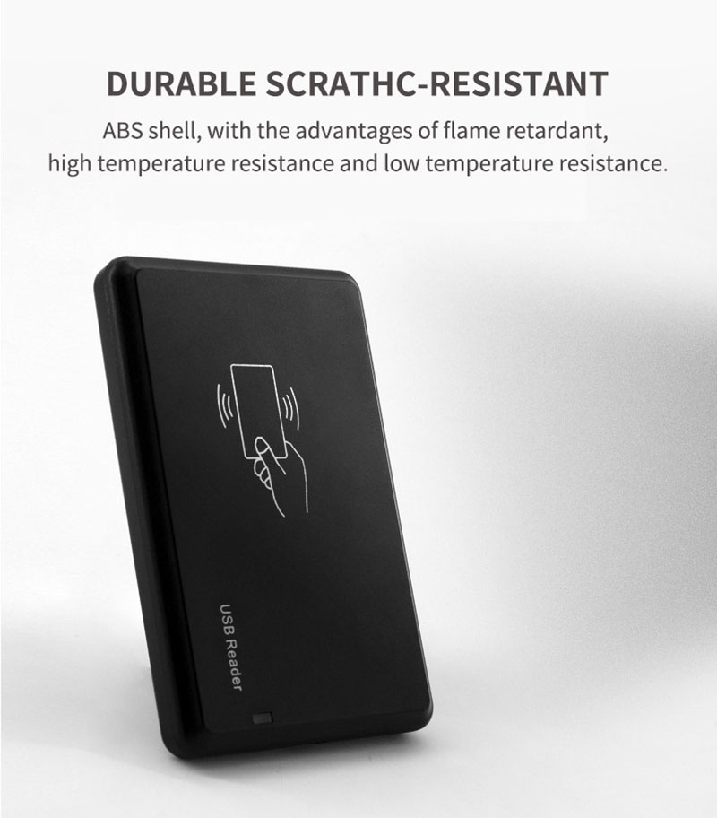 Kontaktivaba USB RFID-kaardilugeja 125 kHz kaartidele ja siltidele 5