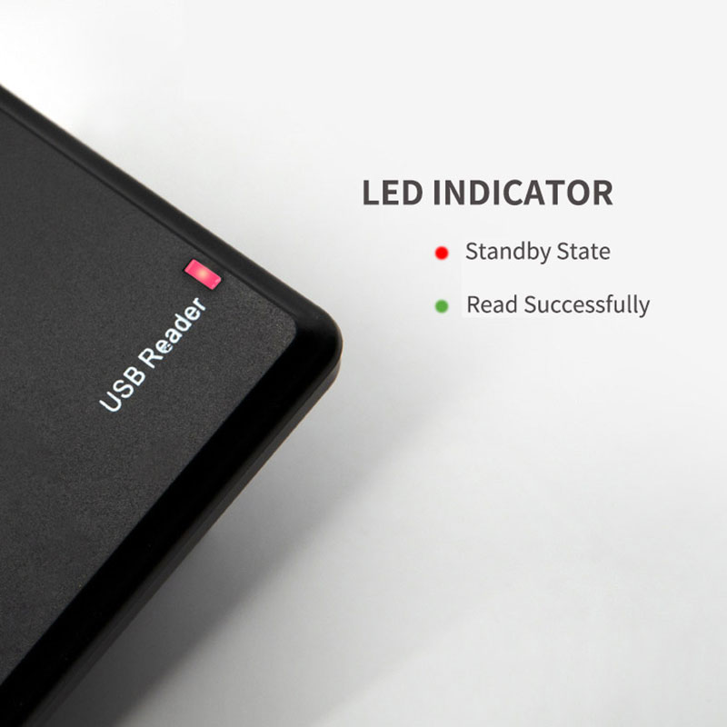 Kontaktivaba USB RFID-kaardilugeja lauale 125 kHz kaartidele ja siltidele 8