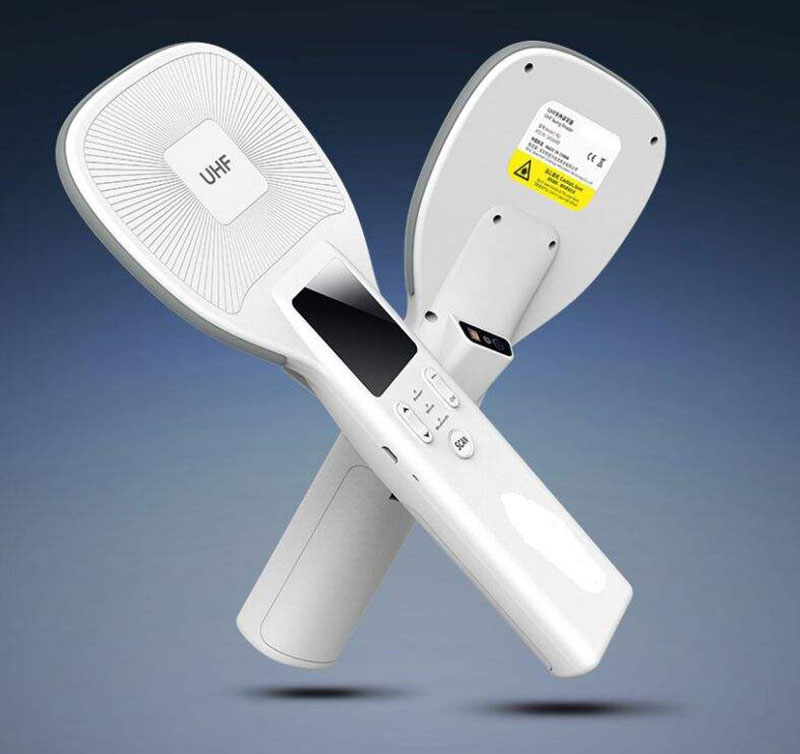 Kaasaskantav passiivne RFID-vöötkoodiskanner UHF pihuarvuti NFC RFID-lugeja 5