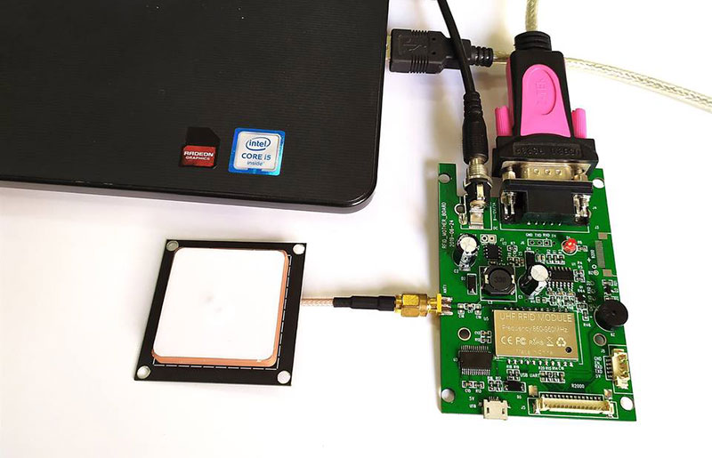 Ühekanaliline RFID-lugeri moodul UHF raadiosagedustuvastusega mobiiltelefoni arvutisse sisseehitatud UHF-kaardilugeja moodul4