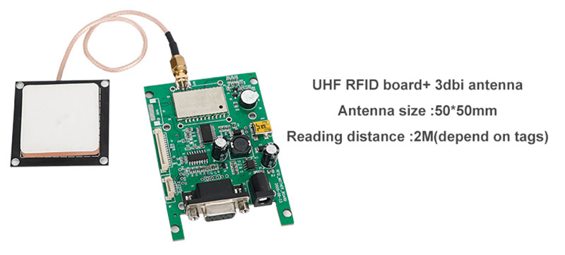 Ühekanaliline RFID-lugeri moodul UHF raadiosagedustuvastusega mobiiltelefoni arvutisse sisseehitatud UHF-kaardilugeja moodul5