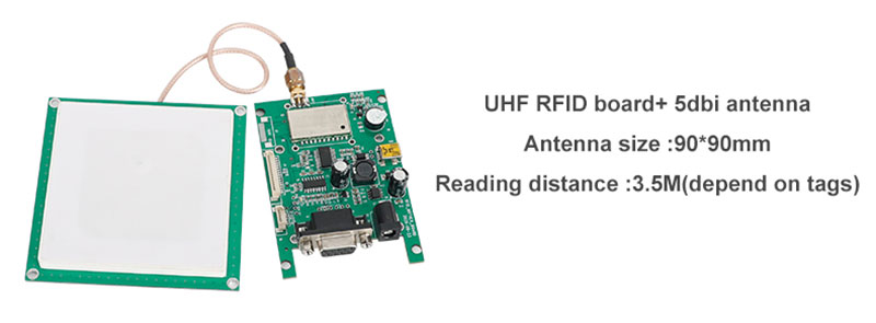 Ühekanaliline RFID-lugeri moodul UHF raadiosagedustuvastusega mobiiltelefoni arvutisse sisseehitatud UHF-kaardilugeja moodul7