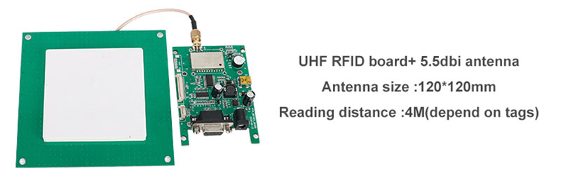 Ühekanaliline RFID-lugeja moodul UHF-raadiosagedusliku tuvastamise mobiiltelefoni arvutisse sisseehitatud UHF-kaardilugeja moodul8