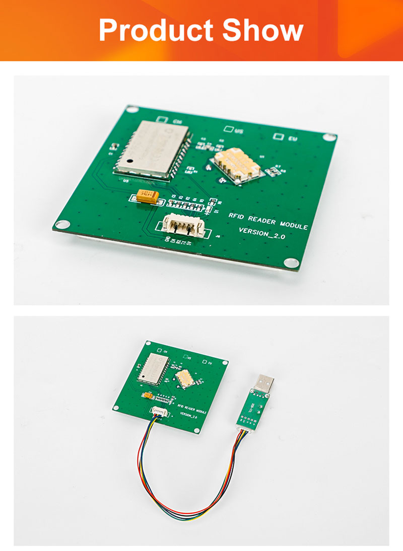 RFID-kaardilugeja moodul UHF RFID-lugeja moodul seadmehalduseks4