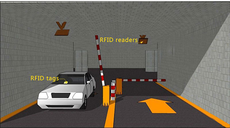 UHF RFID värava lugeja 10m sõiduki parkimise RFID lugeja 865~960Mhz pika ulatusega lugeja 2