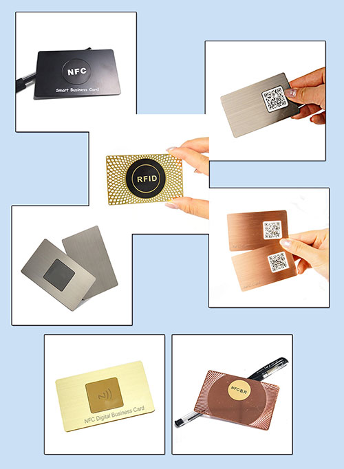 Roostevabast terasest NFC visiitkaart NFC liikmekaart