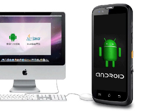 Androidi süsteemi IoT terminali riietus või failihaldus lühitoimeline UHF RFID pihuarvuti PDA 6