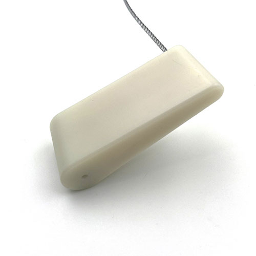 RFID terastraadist tihend ühekordne UHF G2im+ kiibiga laserlogoga kaablisideme silt elektrooniline standardne plommitihend 3