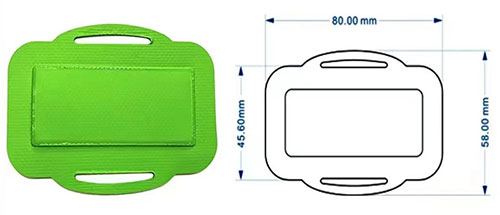 Metallivastane RFID-silt Välistingimustes kasutatav metallvarade varude haldamine RF-induktsiooniga metallvarade elektrooniline silt 2