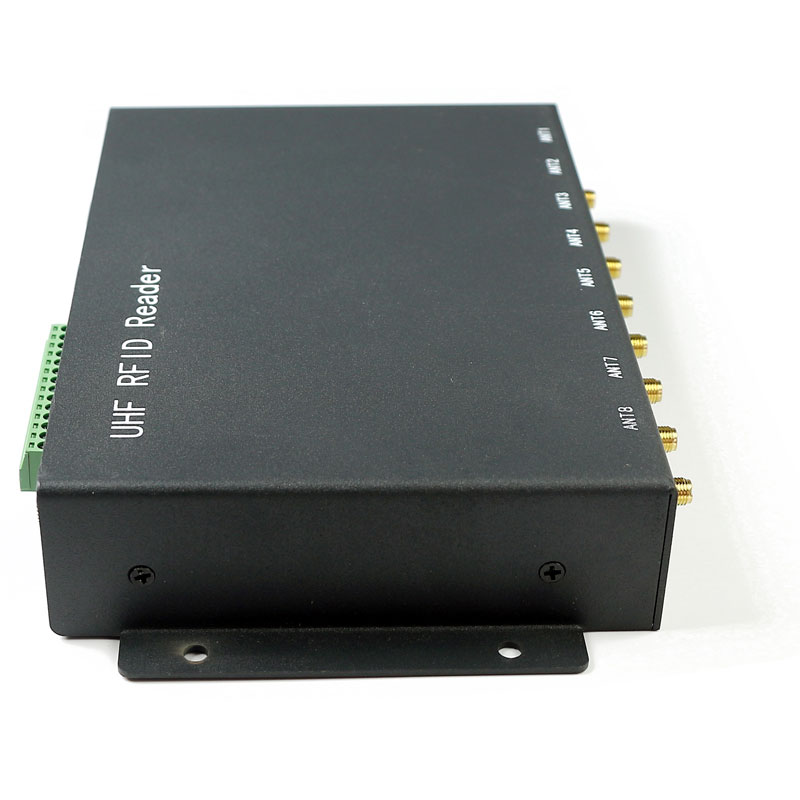 Kõrge jõudlusega UHF RFID tööstuslik lugeja Modbus protokolliga RS485 RS232 TCP 3