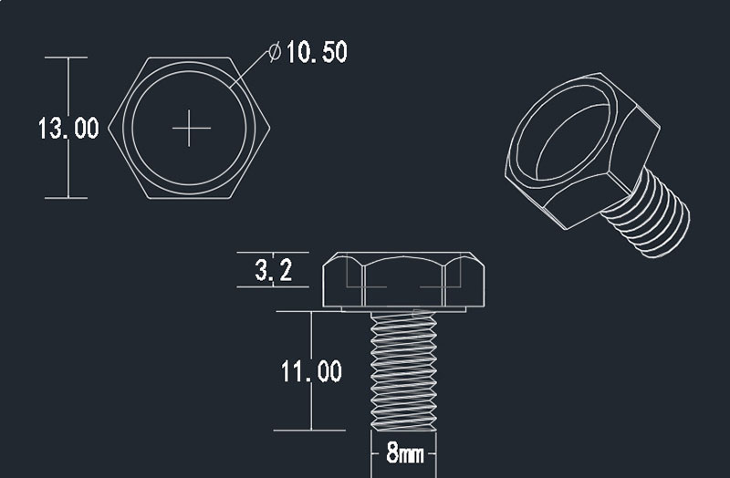 Roostevabast terasest kruvidega RFID-sildid - IoT autoosade vormide RFID-haldus 6