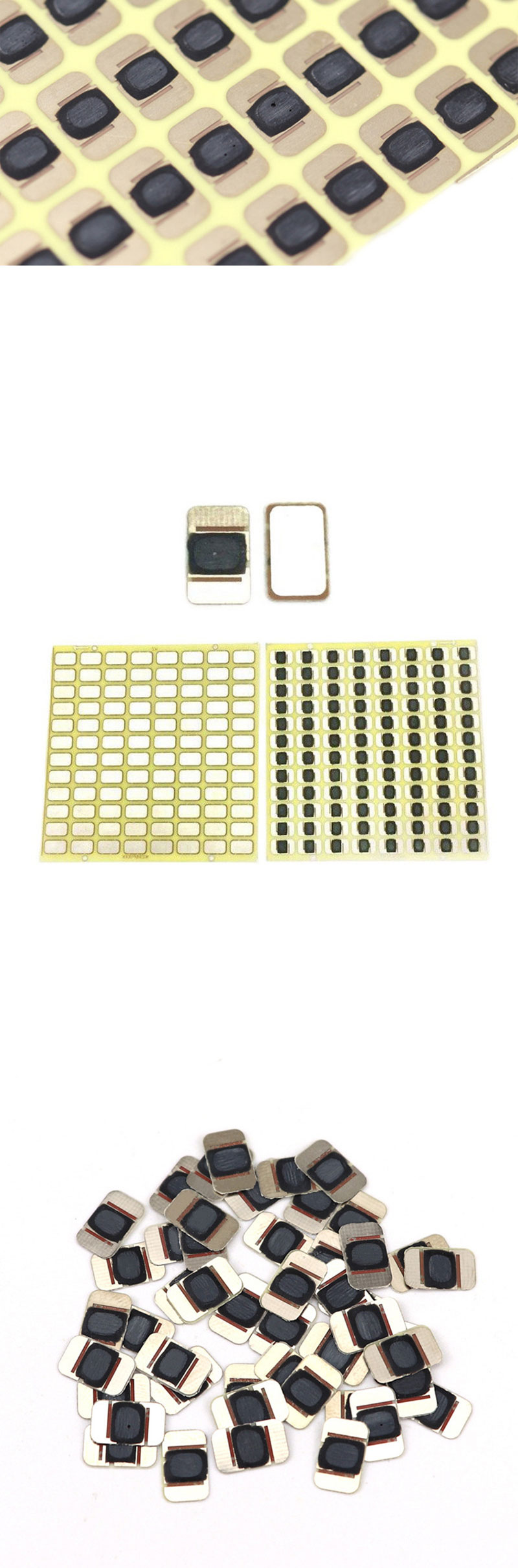 Tehases valmistatud madalsageduslik IC südamiku materjal COB-sild kiip RFID elektrooniline silt kiibi pakend nutikaart 3