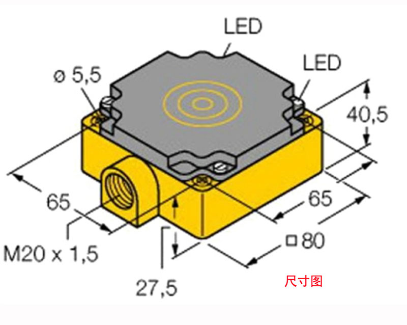 RS485 (MODBUS RTU) AGV | RGV auto positsioneerimise navigatsiooni maamärgikaardi lugeja andur madalsageduslik RFID-koodi lugeja 3