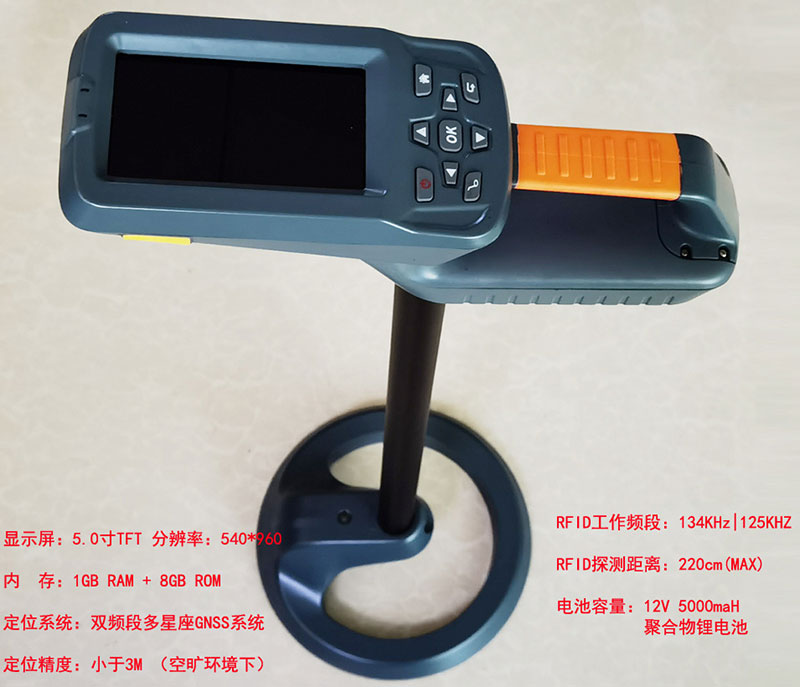 RFID toitekaabel RFID side optiline kaabel RFID gaasi elektrooniline markerdetektor RFID torujuhtme positsioneerimisdetektor 2